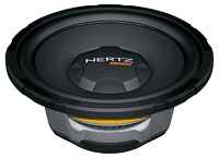 View of the subwoofer